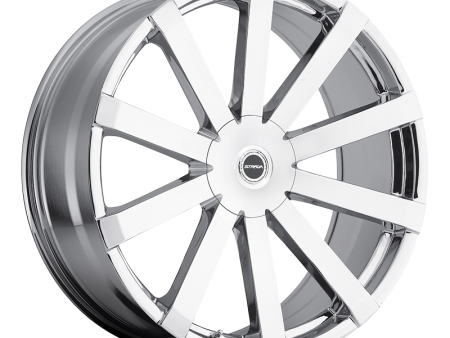 Strada GABBIA - 20X8.5 5x114.3 120 ET 35MM 74.1CB CHROME on Sale