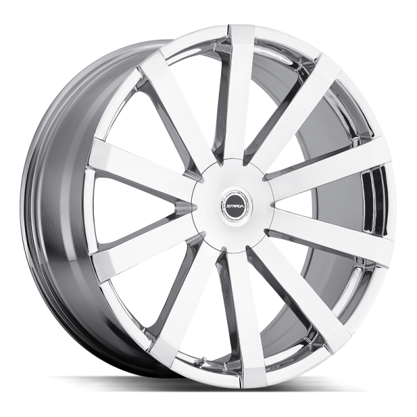 Strada GABBIA - 20X8.5 5x114.3 120 ET 35MM 74.1CB CHROME on Sale