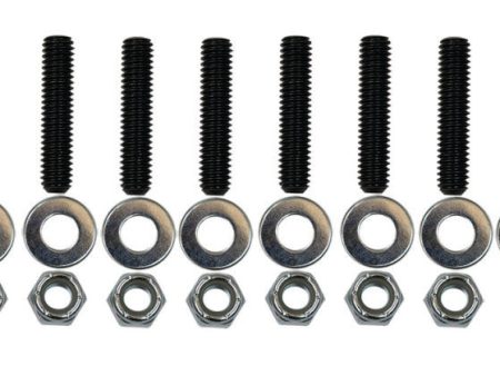 Moroso Pontiac Valve Cover Stud Kit w  Broached Studs Washers Nylock Nuts Sale