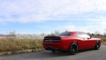 Corsa 2015-2023 Dodge Challenger Hellcat Dual Rear Exit Sport Exhaust w  3.5in Polished Tips Online Sale