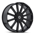 Strada GABBIA - 22X9.5 5x115 120 ET 15MM 78.1CB ALL GLOSS BLACK For Cheap