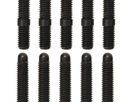 Moroso M6-1.00 x 38mm Black Oxide Bullet Nose Stud Kit - 10 Pack Discount