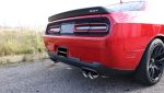 Corsa 2015-2023 Dodge Challenger Hellcat Dual Rear Exit Sport Exhaust w  3.5in Polished Tips Online Sale