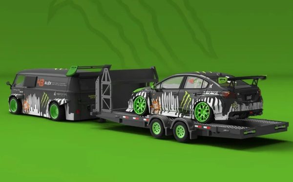 TimeMicro Monster Trailer 3-Piece Set Ken Block 43 Online Sale