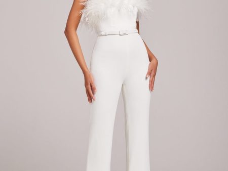 Colette White Jumpsuit Discount