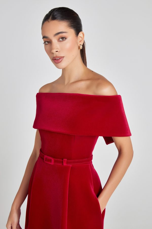 Carmen Red Dress Discount