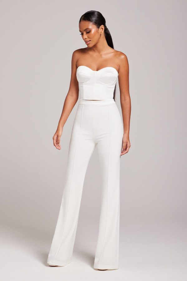 Ella White Corset Top on Sale