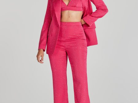 Kira Hot Pink Trousers For Discount