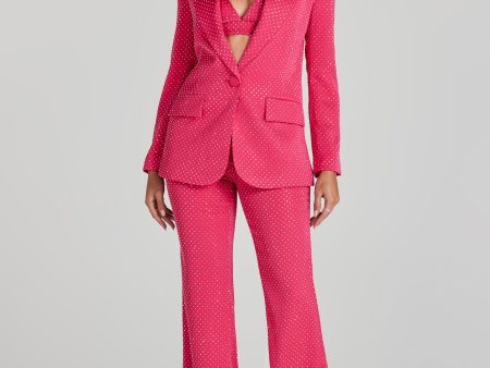 Kira Hot Pink Blazer on Sale