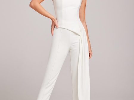 Camille White Trousers Hot on Sale