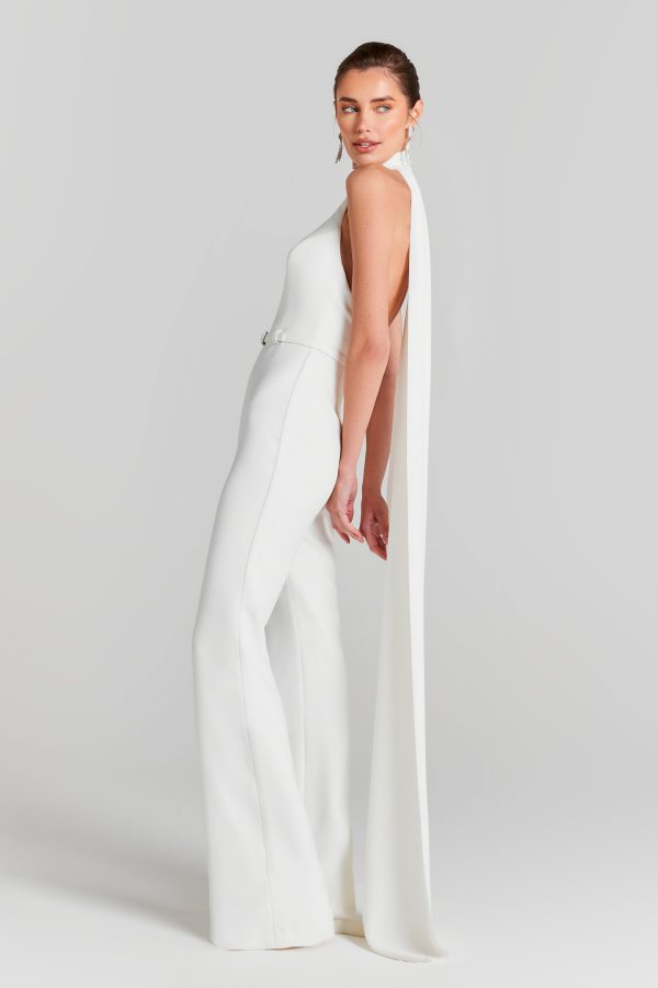 Lorrie White Jumpsuit Online now