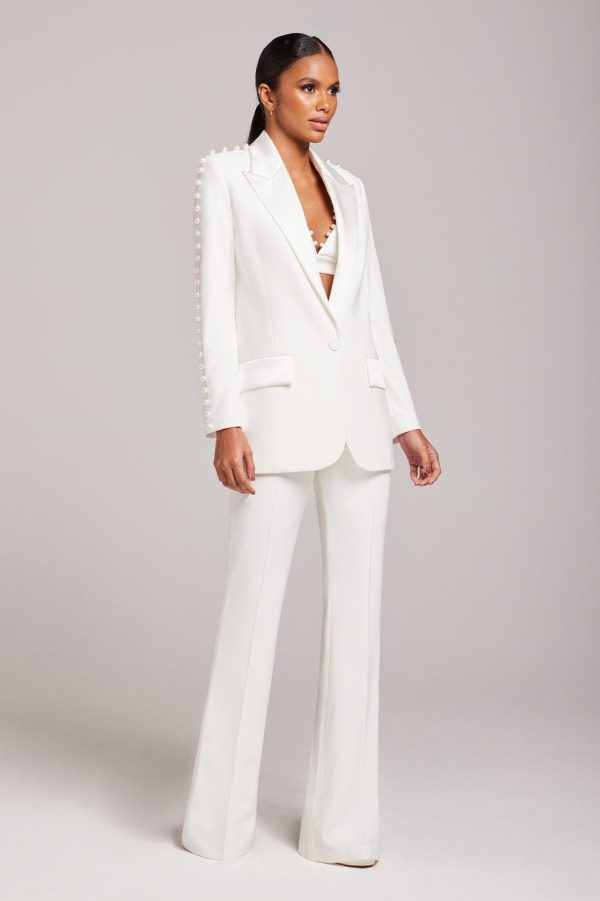 Charlotte White Blazer Online now