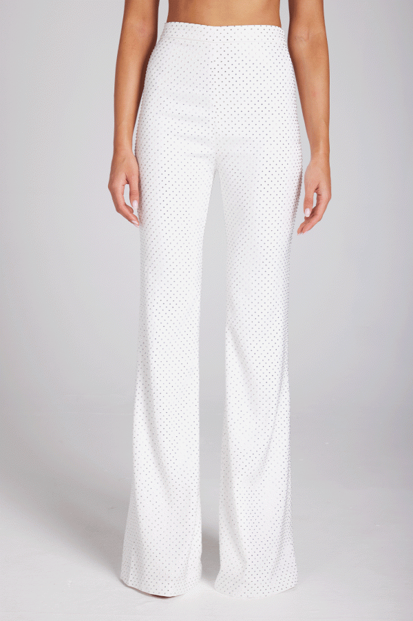 Kira White Trousers Supply