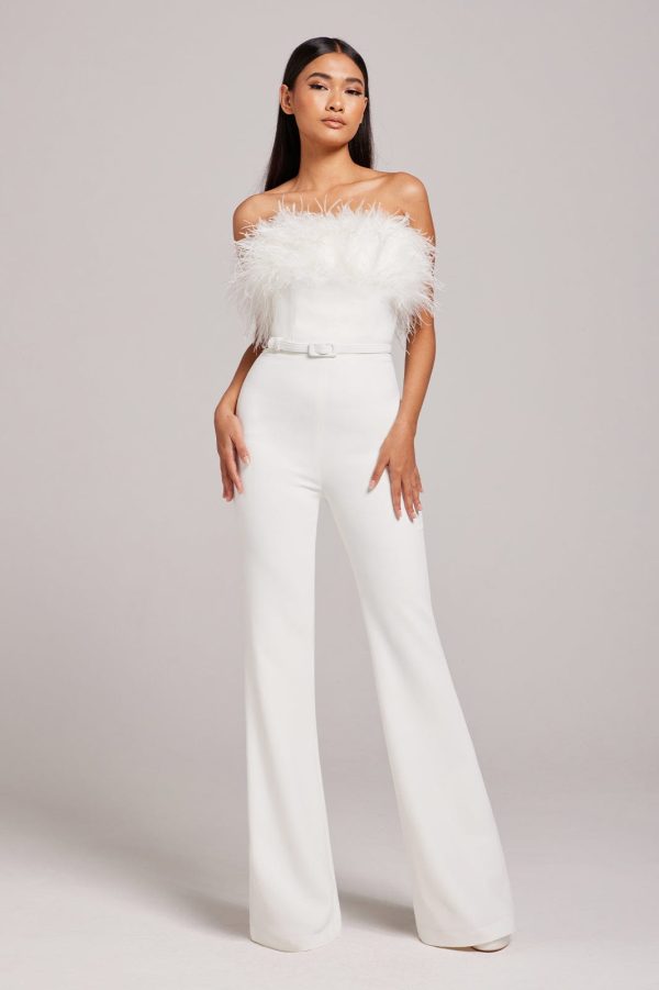 Colette White Jumpsuit Discount