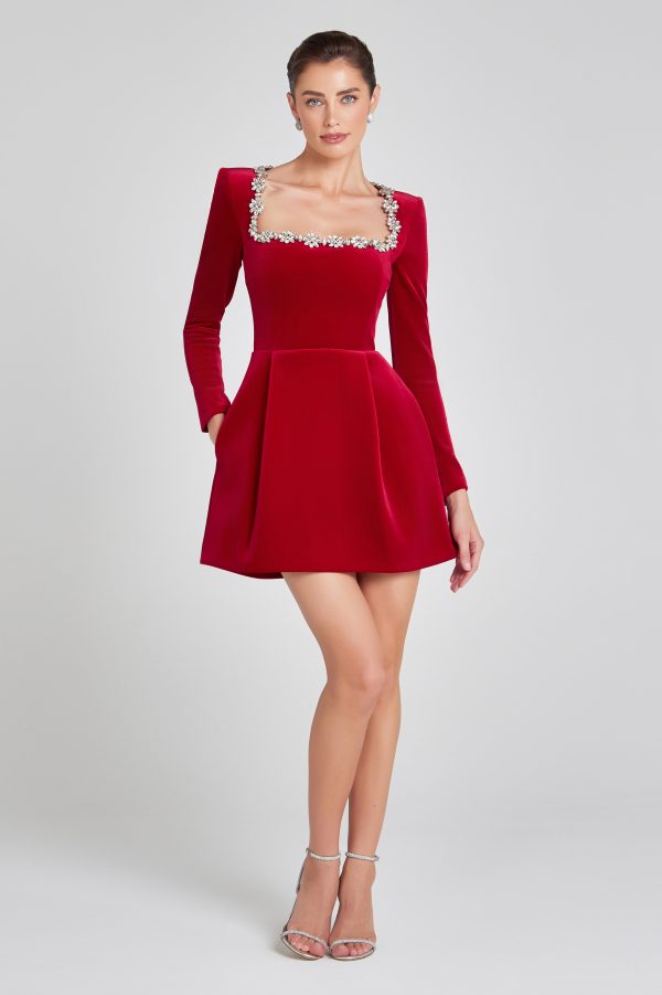 Kimberly Red Dress Online Sale