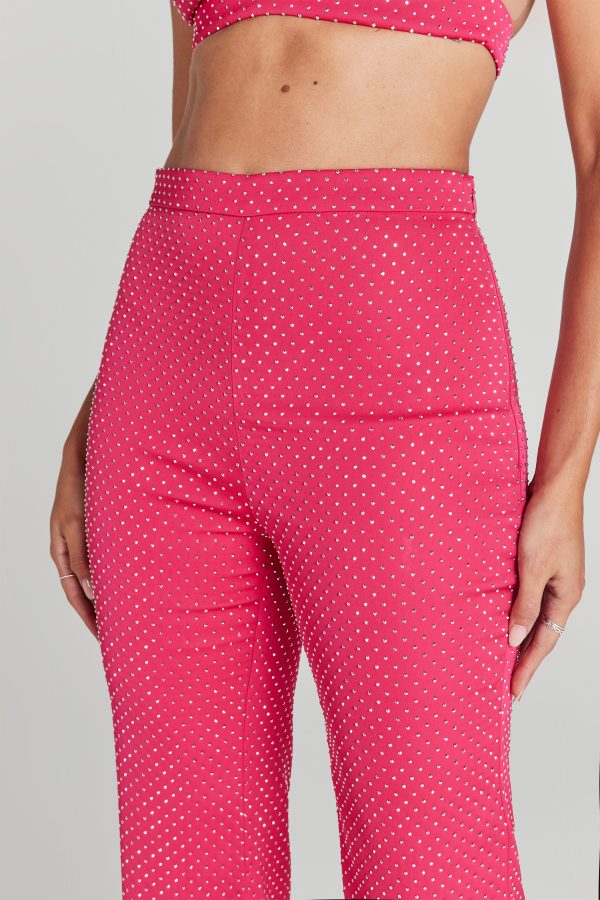 Kira Hot Pink Trousers For Discount