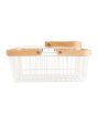 Wood Handled Storage Baskets Online