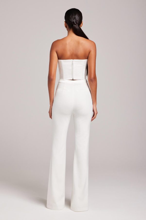 Ella White Corset Top on Sale