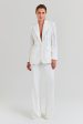 Lucille White Blazer Sale