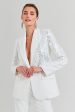 Lucille White Blazer Sale