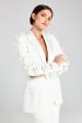 Leonie White Blazer Sale