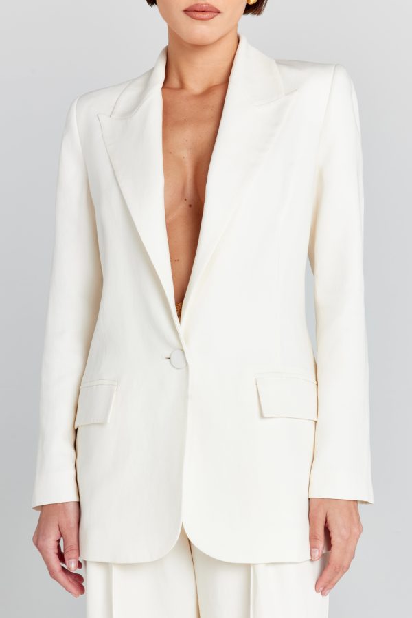 Claudia Linen Blazer Sale