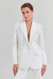 Lucille White Blazer Sale